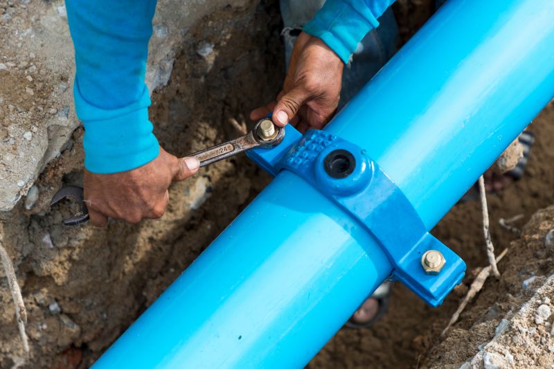 Water Line Repair detail